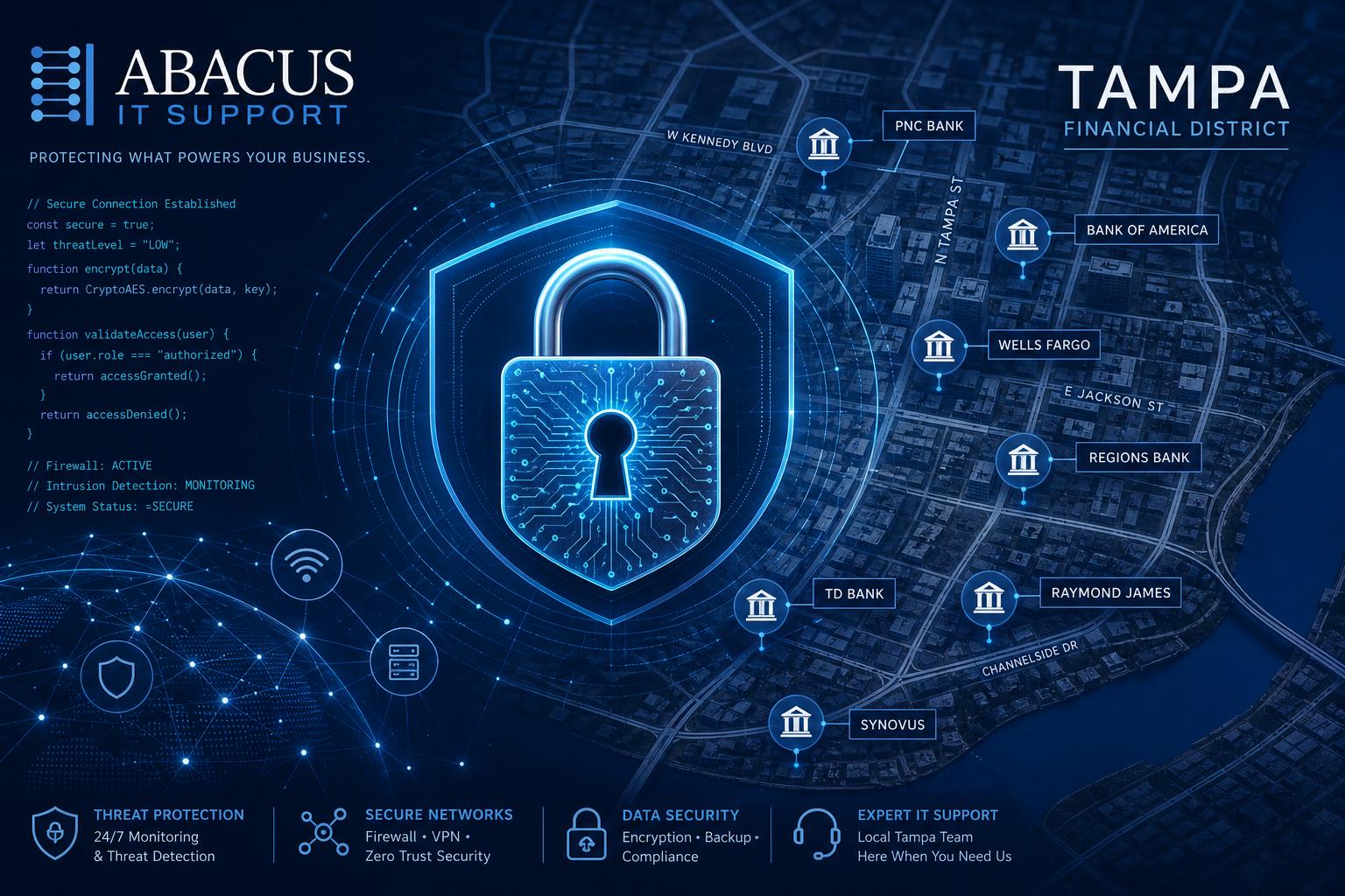 Maximizing Cybersecurity for Tampa's Financial Sector